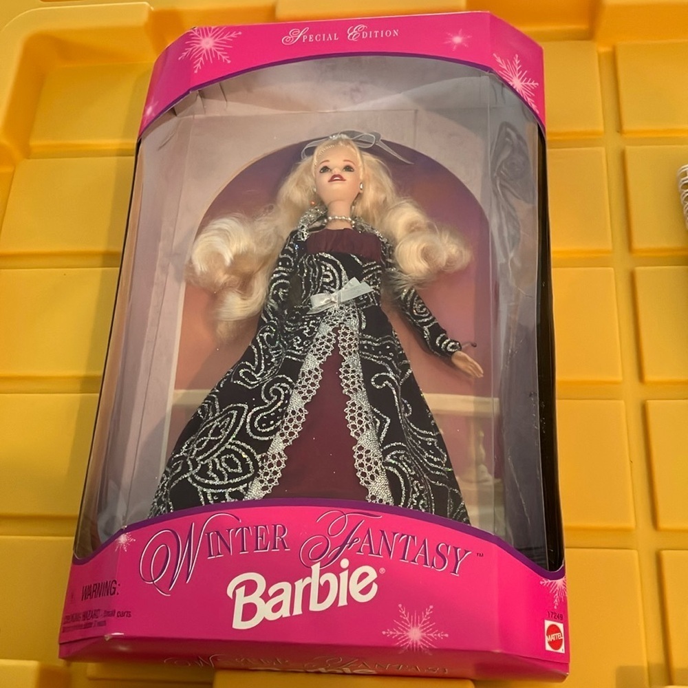 Vintage 1996 Winter Fantasy Barbie - New in Box